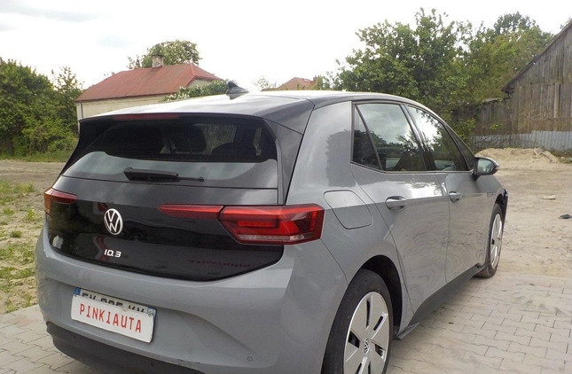 Volkswagen ID.3 cena 46900 przebieg: 17574, rok produkcji 2021 z Tłuszcz małe 352